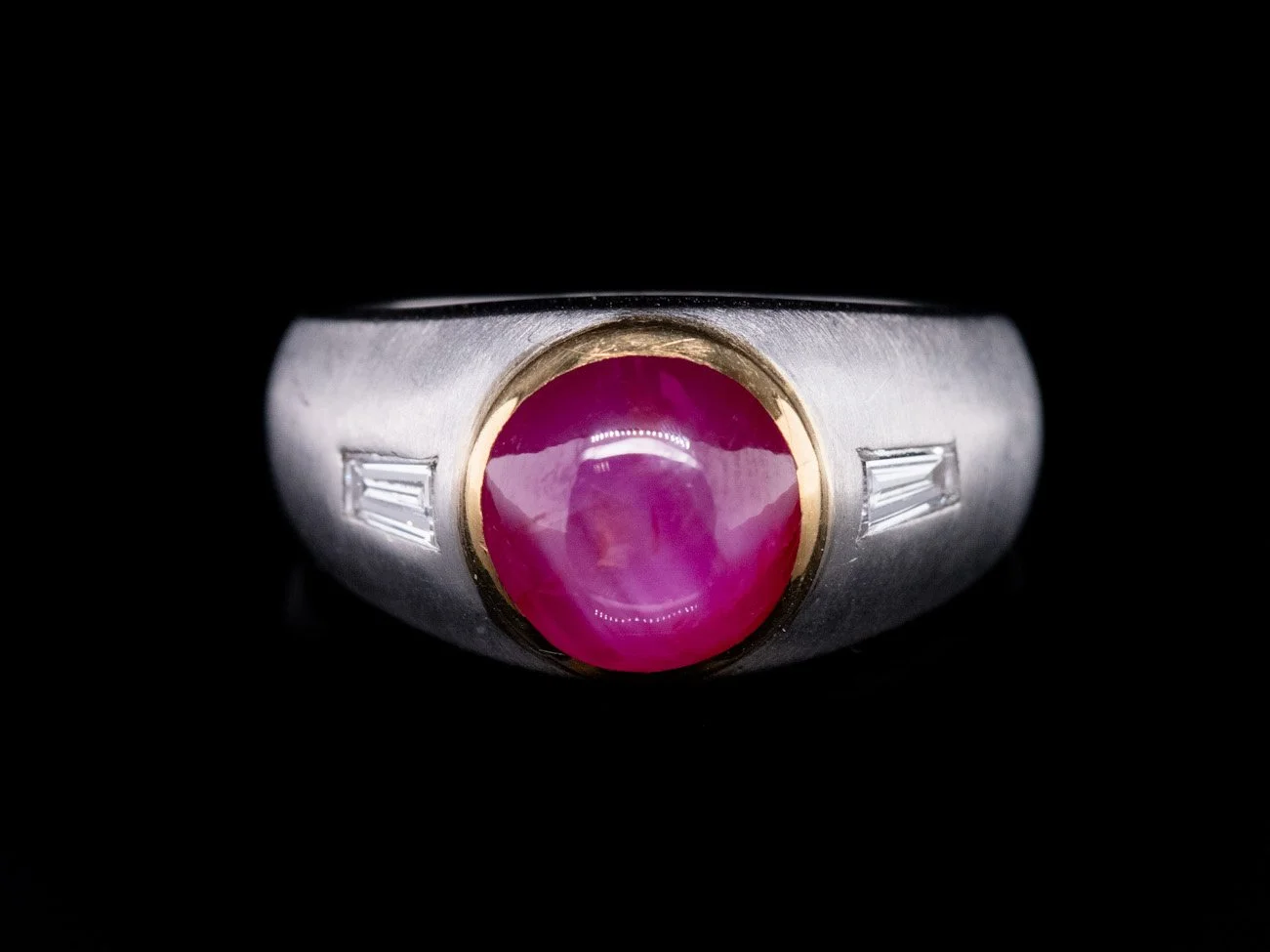 6.02ct Star Ruby Men s ring RAIMAN ROCKS